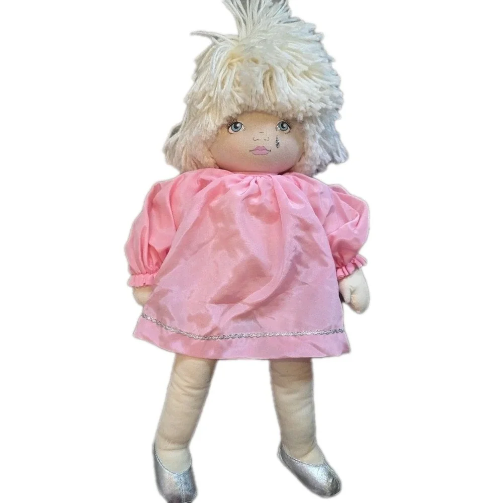 Vtg 80s Pauline Bjonness-Jacobsen Pierrot Sad Clown Cloth Doll 15